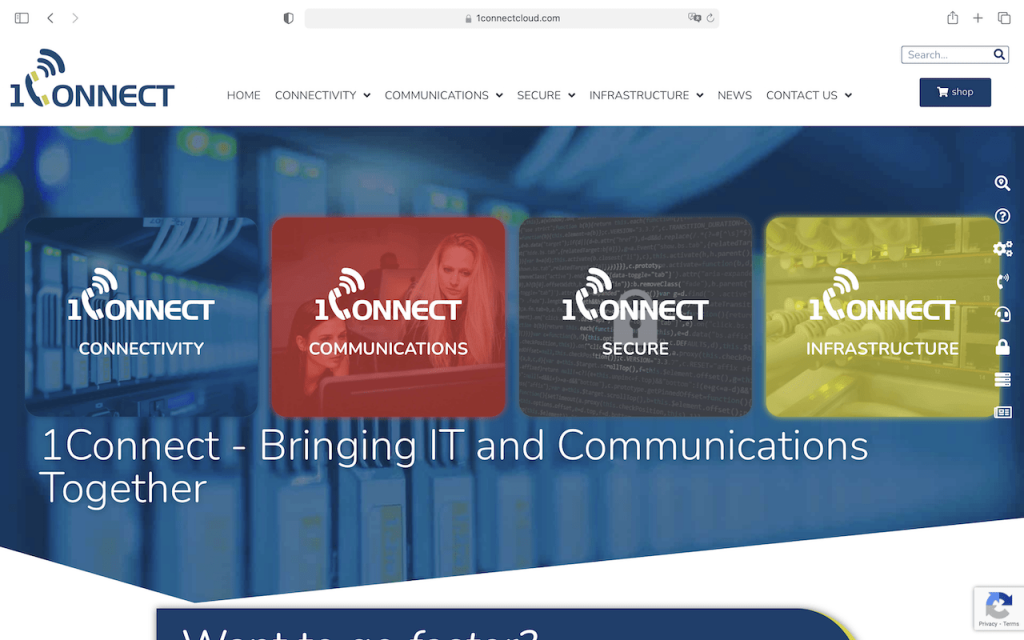 1Connect Homepage