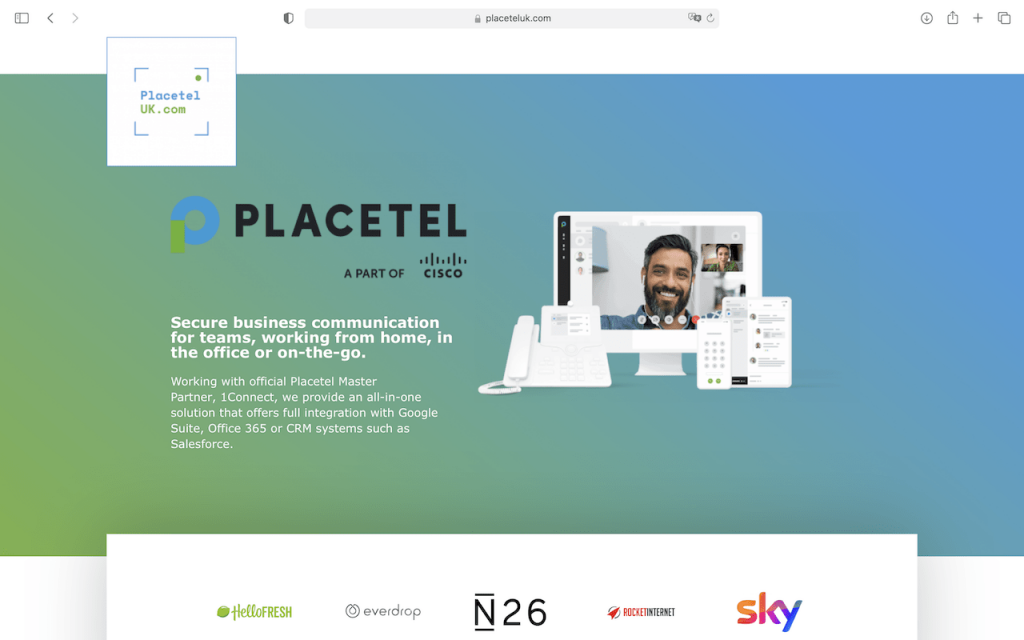 placetel uk - homepage